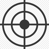 Shooting Target Computer Icons Target on Transparent Background