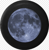 Full Moon Glowing Jeep Liberty Tire Cover Cb