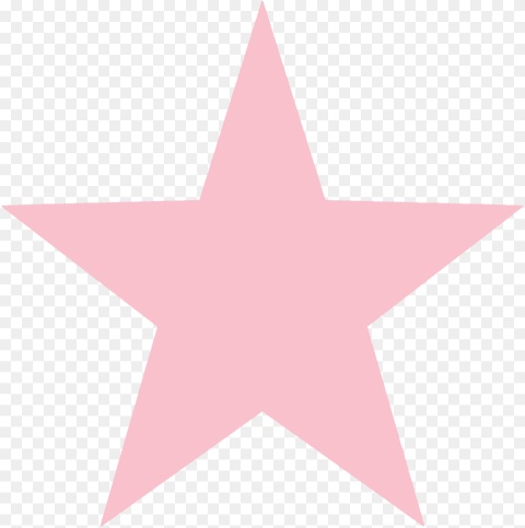Light Red Star Graphic Clear  Stars Png