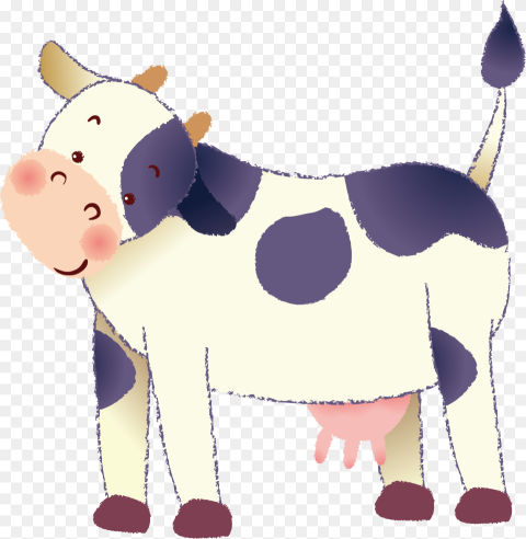 Cow Vector Png Dairy Cattle Transparent Png