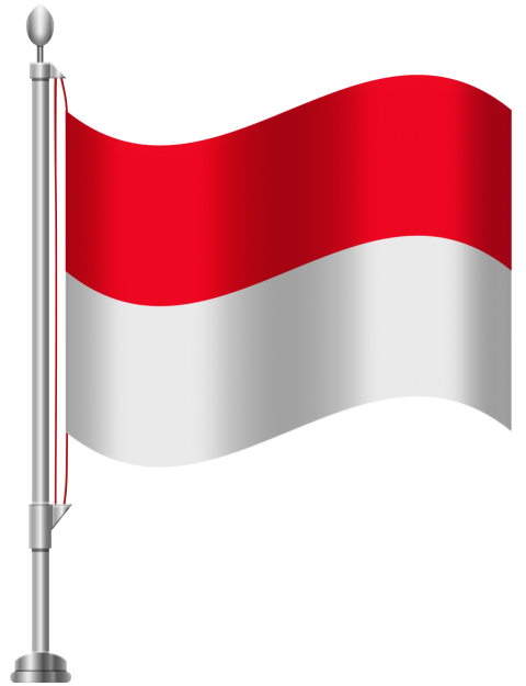flag bendera indonesia png hd