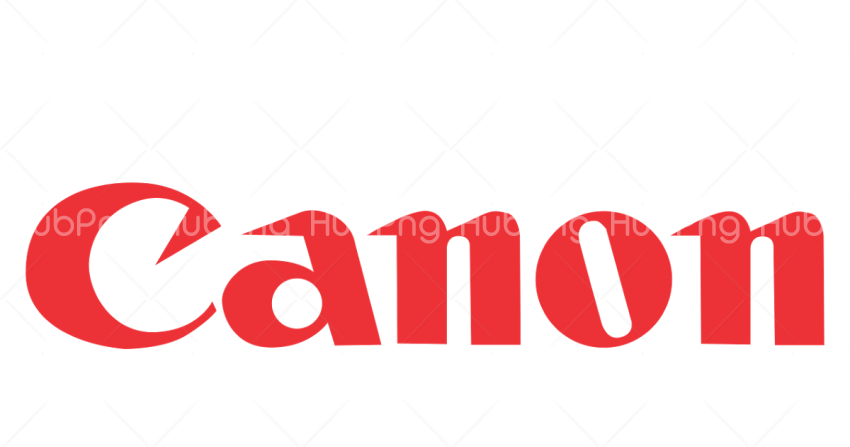 canon logo png red Transparent Background Image for Free