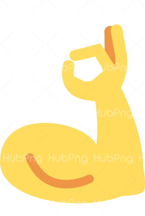 Download Discord Emojis Strong Hand Png Transparent Background