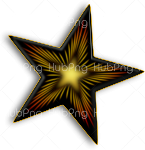 logo bintang black star png Transparent Background Image for Free