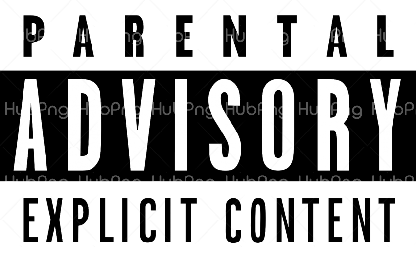 parental advisory png logo Transparent Background Image for Free