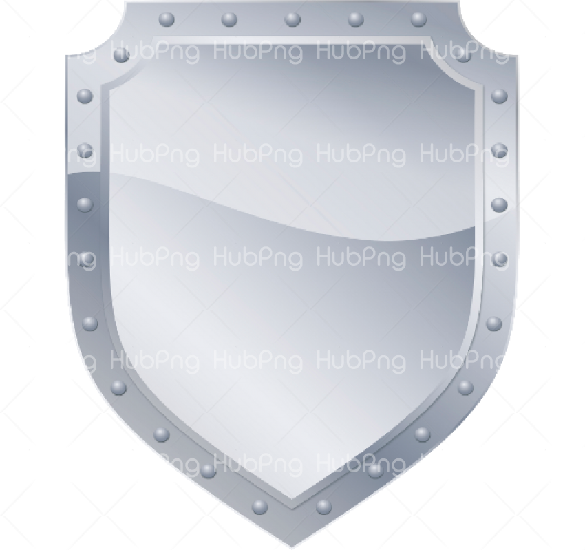 silver shield png hd Transparent Background Image for Free