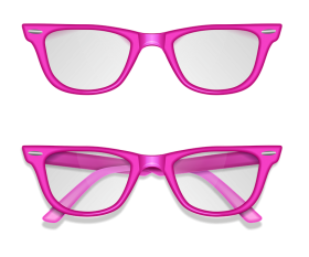 glasses png pink