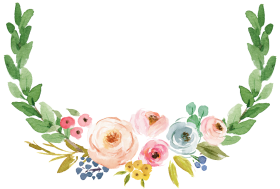 painted flowers png