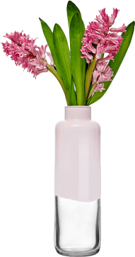 tall flower vase png