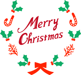 Text merry christmas clipart png