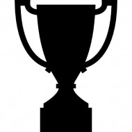 trophy png black cup